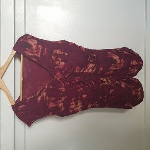Halogen Maroon Top GUC